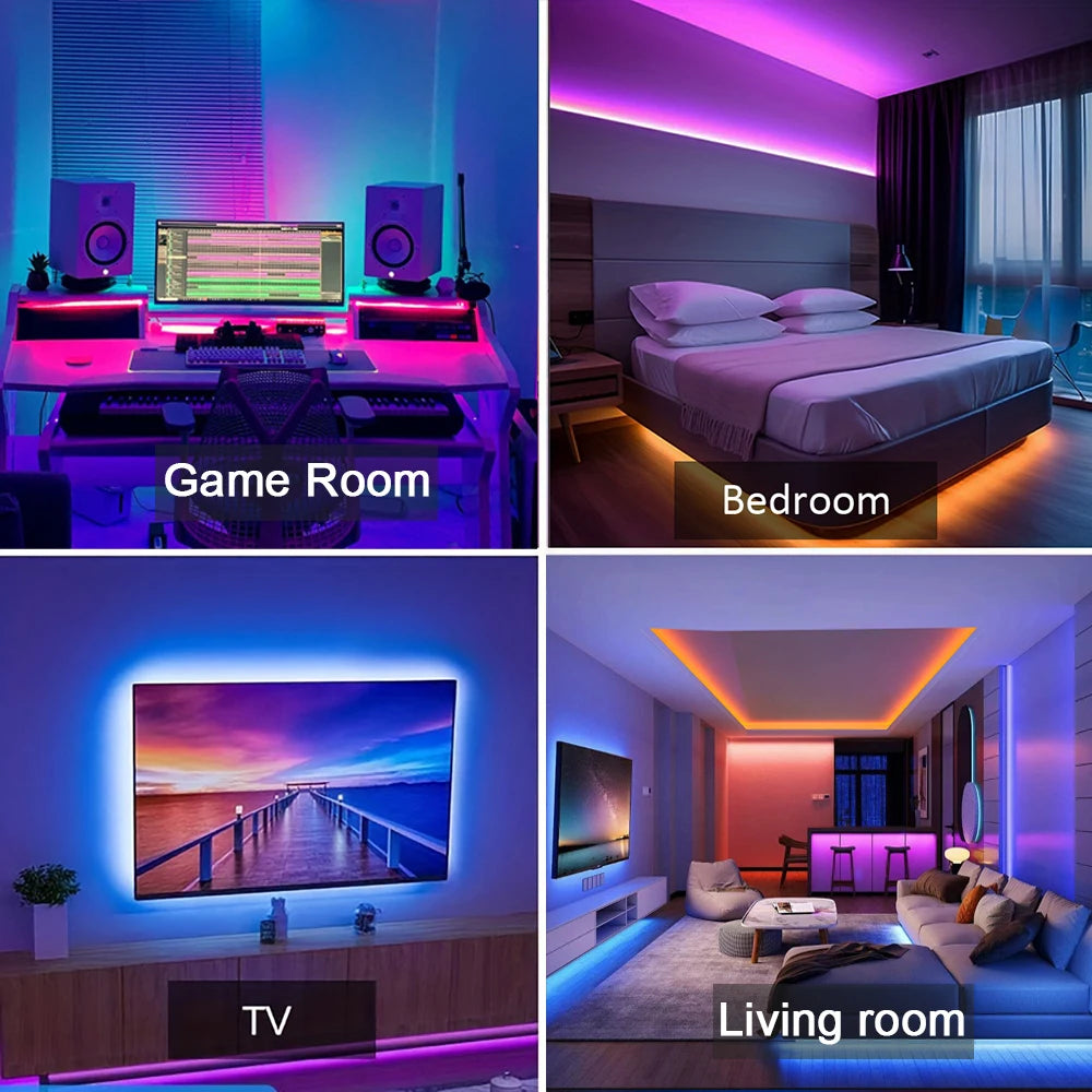 Premium RGB LED Strip Lights – Smart App Control | 5M–30M