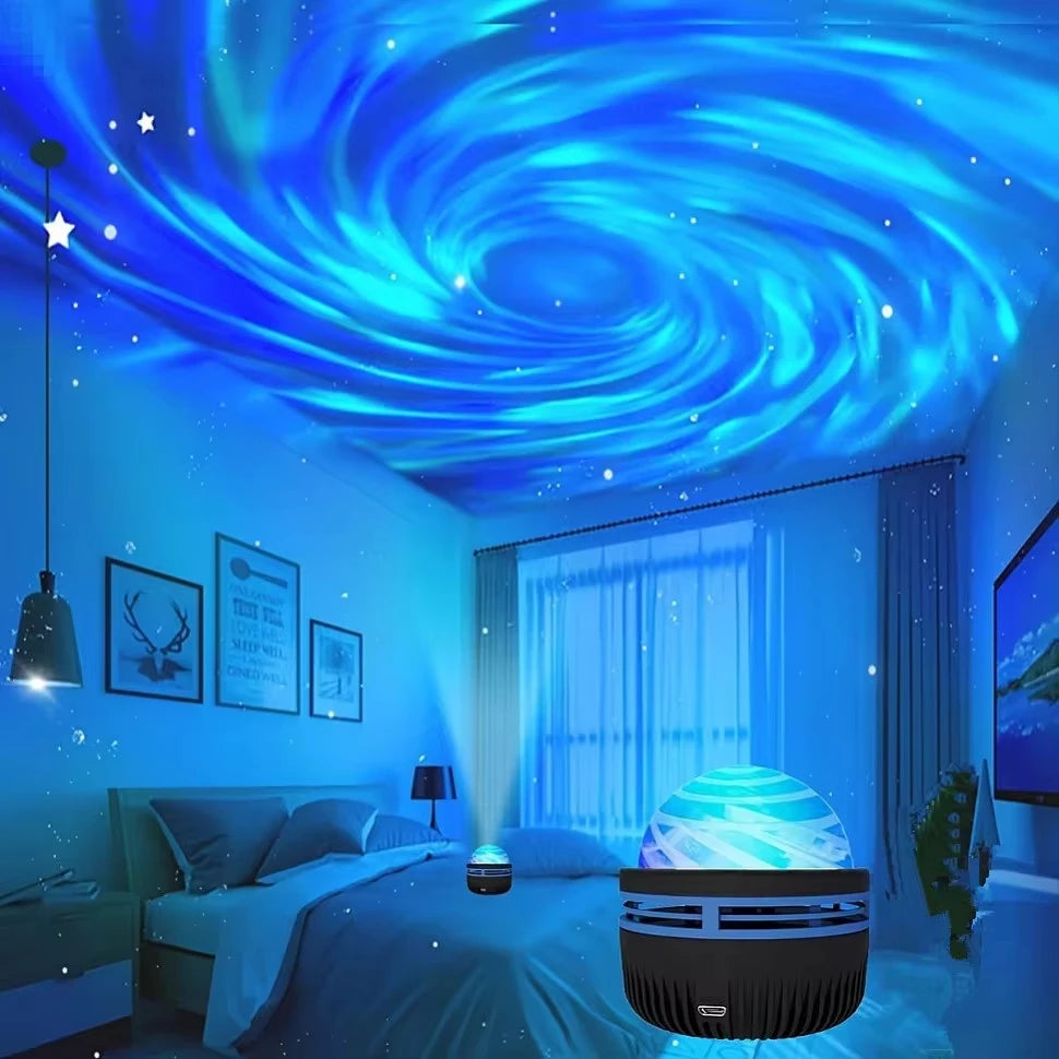 Galaxy Projector — RGB Starry Sky Night Light