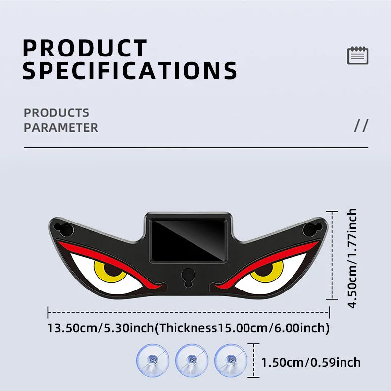Demon Eye Car LED Light – Wireless RGB Ambient Atmosphere Lamp