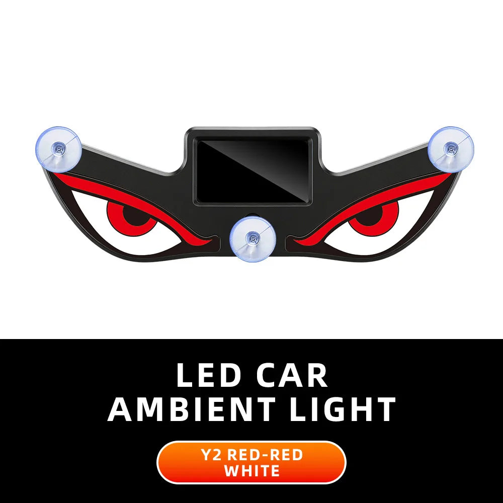 Demon Eye Car LED Light – Wireless RGB Ambient Atmosphere Lamp