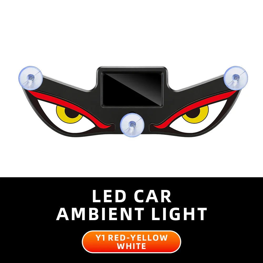 Demon Eye Car LED Light – Wireless RGB Ambient Atmosphere Lamp