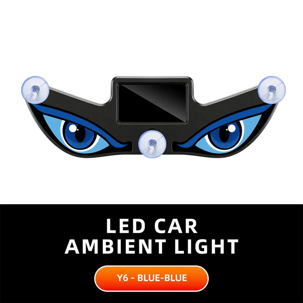 Demon Eye Car LED Light – Wireless RGB Ambient Atmosphere Lamp