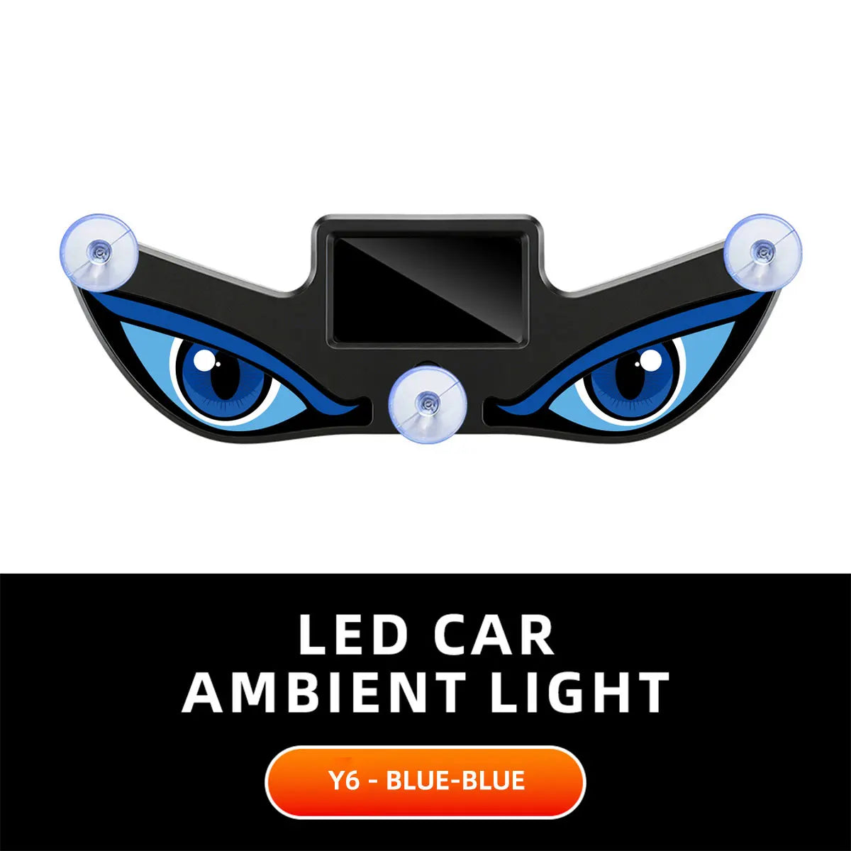 Demon Eye Car LED Light – Wireless RGB Ambient Atmosphere Lamp