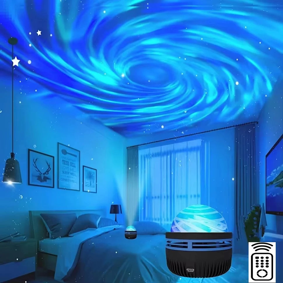 Galaxy Projector — RGB Starry Sky Night Light