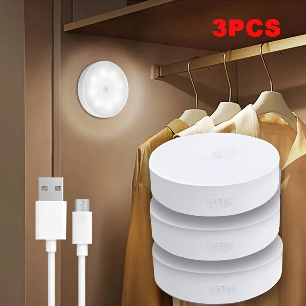 Motion Sensor Night Light — Set of 3