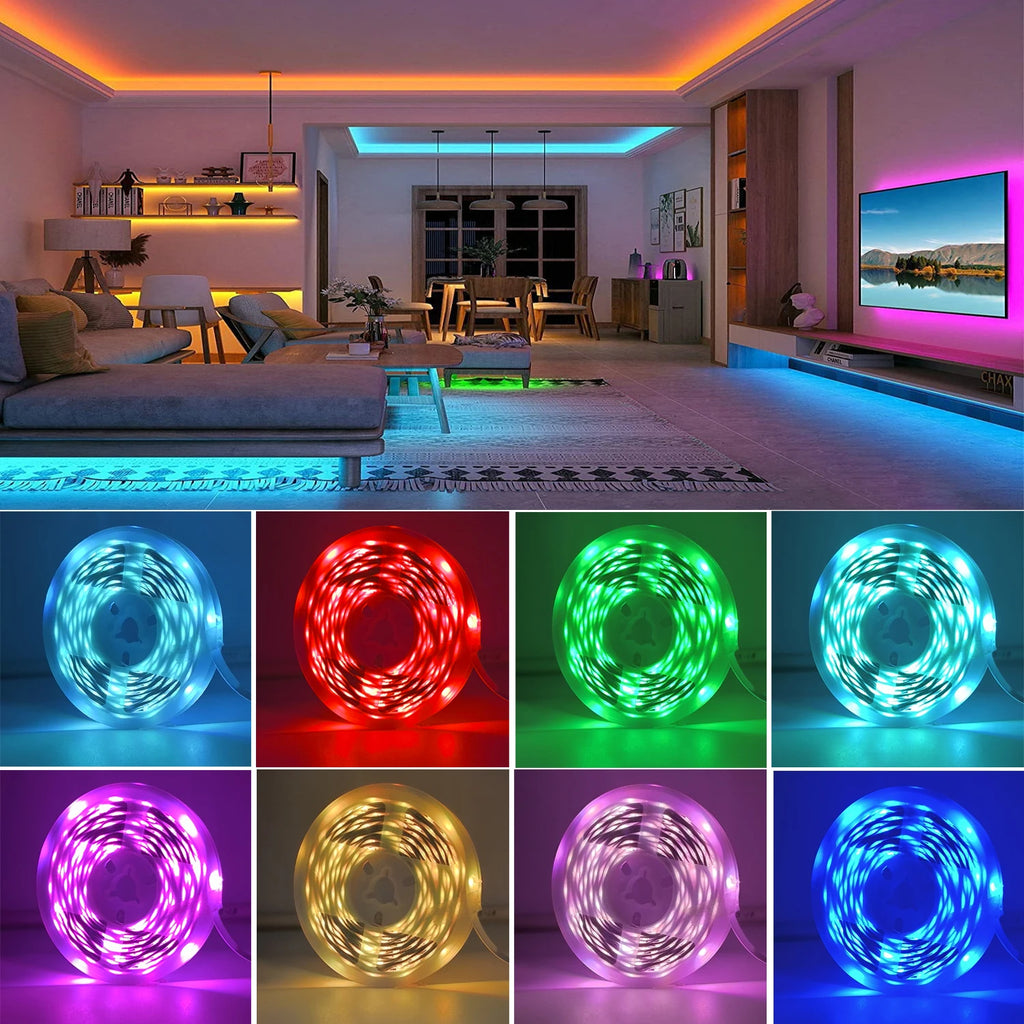 Premium RGB LED Strip Lights – Smart App Control | 5M–30M