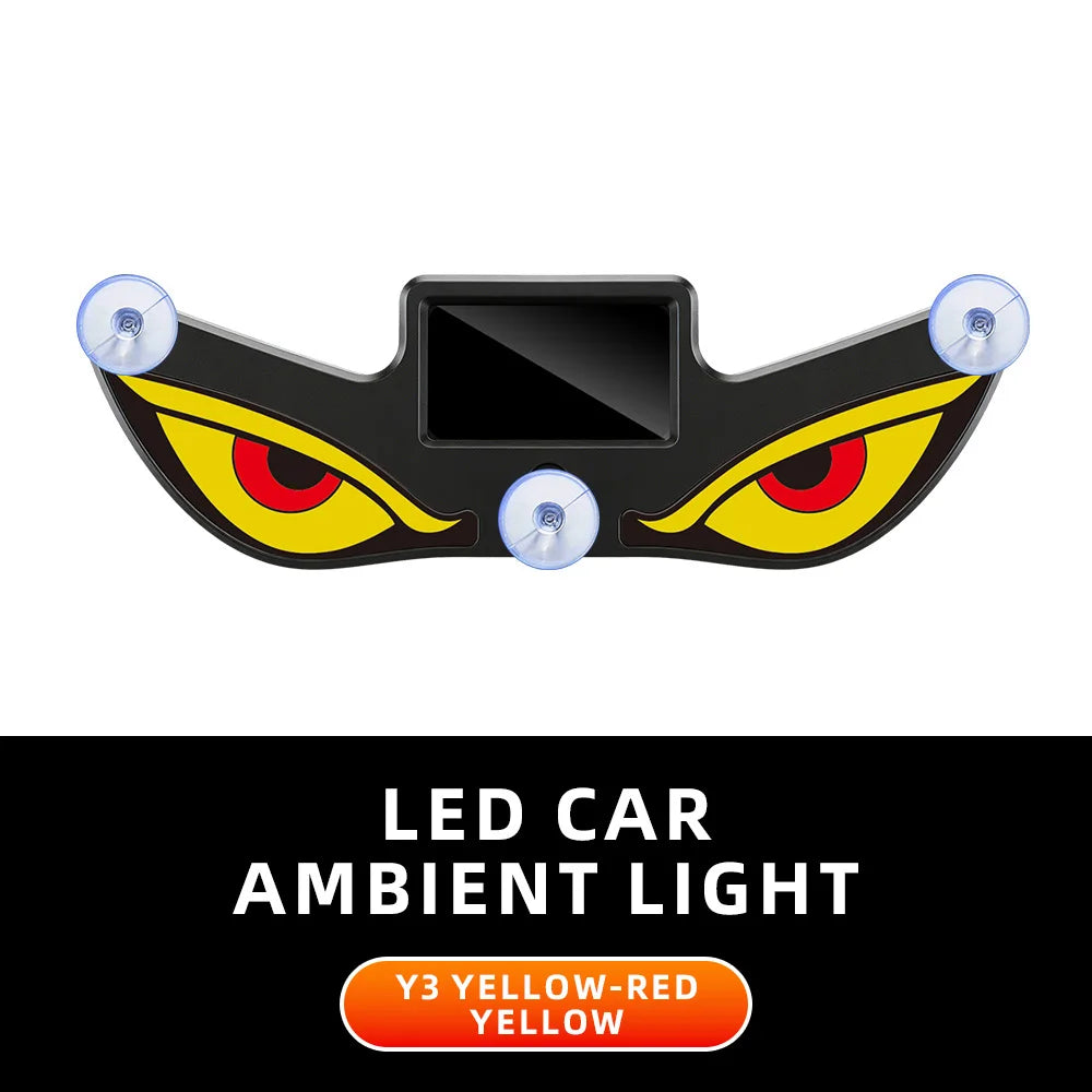 Demon Eye Car LED Light – Wireless RGB Ambient Atmosphere Lamp