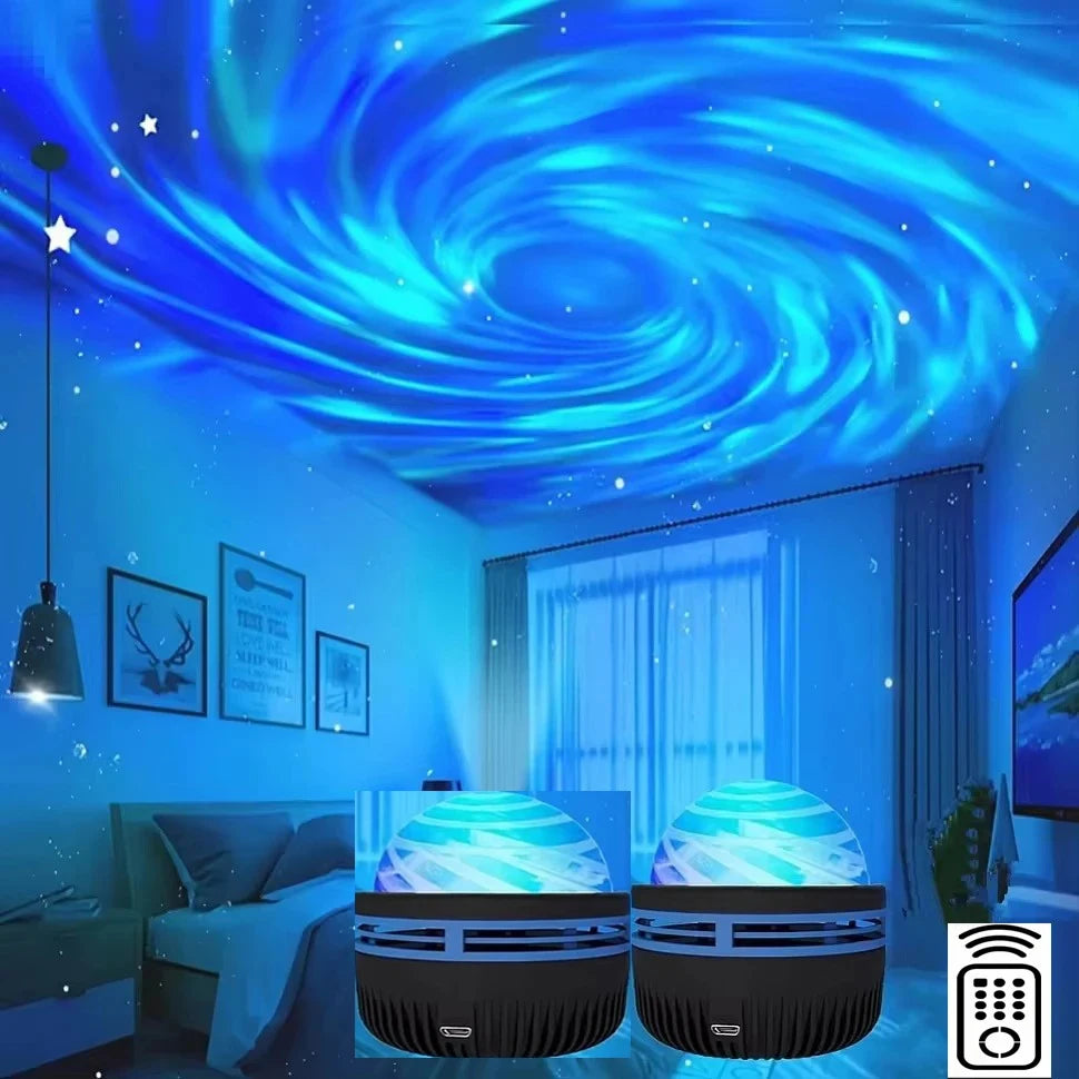 Galaxy Projector — RGB Starry Sky Night Light